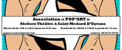 Association pop art - Atelier de théâtre 