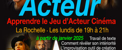 Apprendre le jeu d'acteur au cinéma - Être Acteur