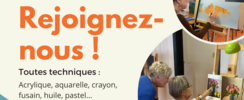 Crayons et Pinceaux à Uxem - Inscriptions à l'atelier - année 2026/2027