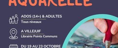 Stage dessin & aquarelle - Vacances Toussaint