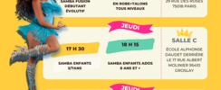 école de Samba - Cours de Samba danses brésiliennes