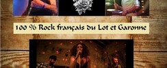 Concert 100 % Rock français du Lot et Garonne