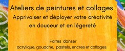 Espace Namma - cours et stage de peinture acrylique & collage (mixed média)