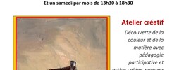 L'Atelier 17 Arts - Huile au couteau Cours Lundi et Jeudi + 1 Samedi/mois