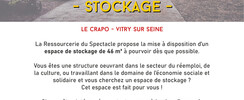 Espace de stockage