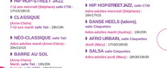 temps danse - cours de danse fitness et bien être