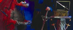 Spectacle de magie avec perroquets