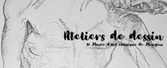 Musée d'Art Classique de Mougins - Ateliers de dessin ENFANTS