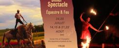 Dîner-Spectacle Équestre & Arts du Feu – Moulin des Arts