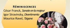 Réminiscences : Franck, Ravel, Stravinsky