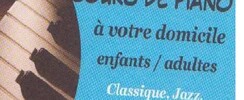 Piano a la clé - Cours de piano