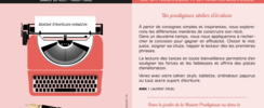 La maison prodigieuse de Montbouy - Atelier d'écriture