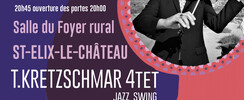 Clarijazz reçoit Thomas Kretzschmar quartet - jazz swing