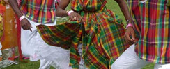 Fanfare Antillaise - musiciens + danseuses Antillais Creoles