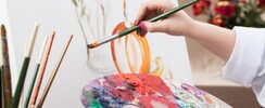 Pinceau décors - Cours de peinture