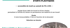 Espace atelier de 8m2 au sein d'un atelier mutualisé
