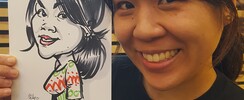 Caricaturiste - Caricatures de vos invités dessinées en direct