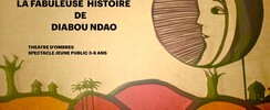 Cie Les Alliers - théâtre d'ombre - La fabuleuse histoire de Diabou Ndao