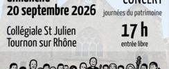 Concert à l'occasion des Journées du Patrimoine