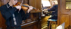 Concert Frédéric Pelassy (violon) - Helga Schauerte (orgue)