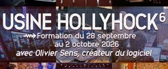Formation Usine Hollyhock avec Olivier Sens