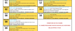  Programme d’activités décembre 2026 à l’Agora