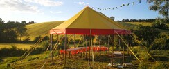 Petit chapiteau type cirque 6m/9m location