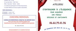 Arthéa - Compagnie Nadia Baji - S'entraîner à l'éloquence