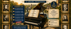 Ete, stage de piano, 3 jours intensifs 