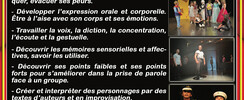 Cie Univers Scène Théâtre - L'école de Théâtre