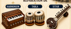 Noshad kawa - Réparation d’instruments indiens Sitar Harmonium tabla