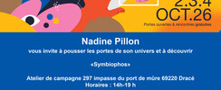 JNA 2026 : Exposition « Symbiophos » de Nadine Pillon