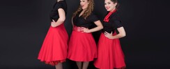 Mademoiselles - Trio chanteuses swing - Des années folles au Rockabilly 