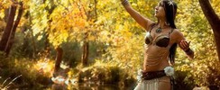 Raphaelle danseuse tribale