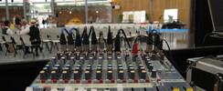 HD Pro - Technicien avec matériel de scène