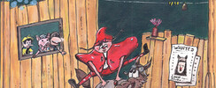 Cie koikadi spectacle duo clOwns - Wanted loup Mythé