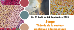 Théorie de la couleur appliquée à la mosaïque
