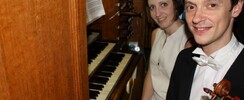 Frédéric Pelassy (violon) Marie-Cécile Lahor (orgue)
