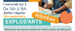 L'atelier Art'Ligue - Atelier enfant-ado Explos'Arts