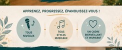 L'Atelier Chant de Claire - Cours de chant musiques actuelles