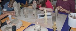 Sylvie - Ateliers modelage (terre cuite) enfants adultes