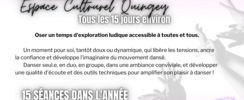 L'atelier Corps et Graphique - Ateliers danse contemporaine adultes