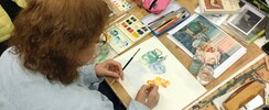 PROFILS ET RELIEFS - COURS DE DESSIN/PEINTURE ADULTE