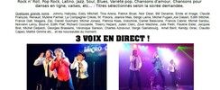 LE TRIO MICRO D'OR - Concert dansant ou nostalgie chansons francaises
