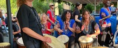 Isabelle GUIDON percussionniste - Cours de djembe val d oise 