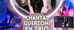 Chantal GUERZONI en trio - Trio musical pop, rock, chanson & soul