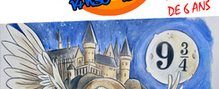 Dessin et aquarelle enfants spécial Harry Potter