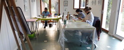 Sylvie QUINOT - Cours de dessin, peinture, arts plastiques Atelier BIZ'ART
