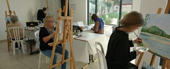 Brigitte - Atelier pour adultes peinture et dessin