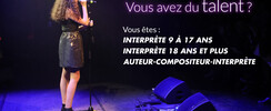 Appel à candidature : TREMPLIN DES VOIX - Saison 6